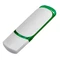 Флешка пластиковая на 32 Гб Ozon USB 3.0, белая / зеленая фото