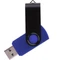 Флешка пластиковая на 32 Гб Twist Color Mix USB 2.0, синяя / черная Флешка пластиковая на 32 Гб Twist Color Mix USB 2.0, синяя / черная фото