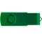 Флешка пластиковая на 32 Гб Twist Color USB 2.0, зеленая фото