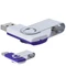 Флешка пластиковая на 32 Гб Twist Mix USB 2.0, белая / фиолетовая Флешка пластиковая на 32 Гб Twist Mix USB 2.0, белая / фиолетовая фото