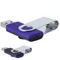 Флешка пластиковая на 32 Гб Twist Mix USB 2.0, черная / фиолетовая Флешка пластиковая на 32 Гб Twist Mix USB 2.0, черная / фиолетовая фото