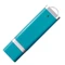 Флешка пластиковая на 64 Гб Profi USB 2.0, бирюзовая Флешка пластиковая на 64 Гб Profi USB 2.0, бирюзовая фото