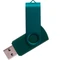 Флешка пластиковая на 8 Гб Twist Color USB 2.0, зеленая фото