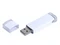 Флешка промо USB 3.0 на 32 Гб прямоугольной классической формы, белая Флешка промо USB 3.0 на 32 Гб прямоугольной классической формы, белая фото