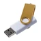 Оптом Флешка Twist Color, белая с желтым, 16 Гб для нанесения логотипа или надписи Флешка Twist Color, белая с желтым, 16 Гб фото