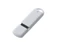 Флешка USB 2.0 на 2 Гб с soft-touch покрытием, белая фото
