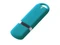 Флешка USB 2.0 на 2 Гб с soft-touch покрытием, голубая фото