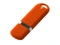 Флешка USB 2.0 на 64 Гб с soft-touch покрытием, оранжевая Флешка USB 2.0 на 64 Гб с soft-touch покрытием, оранжевая фото