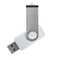 Флешка из переработанного пластика на 8 Гб Twist Eco USB 2.0, белая / серебристая Флешка из переработанного пластика на 8 Гб Twist Eco USB 2.0, белая / серебристая фото