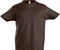 Футболка детская Sol's Imperial Kids, шоколадно-коричневая фото
