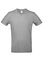 Оптом Футболка мужская B&C E190, серый меланж для нанесения логотипа или надписи Футболка мужская B&C E190, серый меланж фото