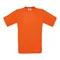 Футболка мужская B&C Exact 150, оранжевая фото