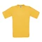 Футболка мужская B&C Exact 150, желтая фото