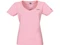 Футболка женская с V образным вырезом US Basic Heavy Super Club, розовая фото