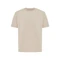 Оптом Футболка Iqoniq Nikko из переработанного хлопка, 220 г/м², темно-бежевая для нанесения логотипа или надписи Футболка Iqoniq Nikko из переработанного хлопка, 220 г/м², темно-бежевая фото