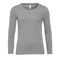 Футболка с длинным рукавом женская Sol's Majestic 150, серый меланж фото