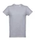 Оптом Футболка мужская Ankara 190, серая для нанесения логотипа или надписи Футболка мужская Ankara 190, серая фото