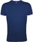 Футболка мужская приталенная Sol's Regent Fit 150, темно-синяя фото
