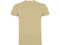 Оптом Футболка мужская Roly Dogo Premium, бежевая для нанесения логотипа или надписи Футболка мужская Roly Dogo Premium, бежевая фото