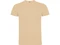 Оптом Футболка мужская Roly Dogo Premium, светло-бежевая для нанесения логотипа или надписи Футболка мужская Roly Dogo Premium, светло-бежевая фото