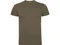 Оптом Футболка мужская Roly Dogo Premium, темно-бежевая для нанесения логотипа или надписи Футболка мужская Roly Dogo Premium, темно-бежевая фото