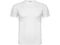 Футболка мужская Roly Montecarlo, белая фото