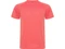 Футболка мужская Roly Montecarlo, розовая фото