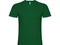 Оптом Футболка мужская Roly Samoyedo, темно-зеленая для нанесения логотипа или надписи Футболка мужская Roly Samoyedo, темно-зеленая фото