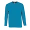 Футболка с длинным рукавом мужская Sol's Monarch, голубая фото