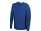 Футболка мужская с длинным рукавом US Basic Porto, синяя фото