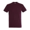 Футболка мужская Sol's Imperial 190, темно-бордовая  фото