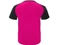 Футболка мужская спортивная Roly Bugatti, розовая / черная фото