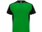 Футболка мужская спортивная Roly Bugatti, зеленая / черная фото