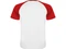 Оптом Футболка мужская спортивная Roly Indianapolis, белая / красная для нанесения логотипа или надписи Футболка мужская спортивная Roly Indianapolis, белая / красная фото