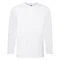 Футболка с длинным рукавом мужская Fruit of the Loom Super Premium Long Sleeve, белая фото