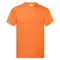Футболка мужская Fruit of the Loom Original Full Cut T 145, оранжевая фото