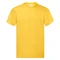 Футболка мужская Fruit of the Loom Original Full Cut T 145, желтая фото