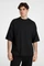 Футболка оверсайз Andor T9, черная фото
