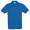 Футболка поло мужская B&C Safran, синяя фото