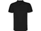 Футболка поло мужская Roly Monzha, черная фото