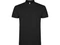 Оптом Футболка поло мужская Roly Star, черная для нанесения логотипа или надписи Футболка поло мужская Roly Star, черная фото