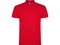 Оптом Футболка поло мужская Roly Star, красная для нанесения логотипа или надписи Футболка поло мужская Roly Star, красная фото