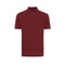 Футболка поло из переработанного хлопка-пике Iqoniq Yosemite, 220 г/м², бордовая фото