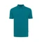 Футболка поло из переработанного хлопка-пике Iqoniq Yosemite, 220 г/м², бирюзовая фото