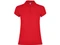 Оптом Футболка поло женская Roly Star, красная для нанесения логотипа или надписи Футболка поло женская Roly Star, красная фото