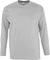 Футболка с длинным рукавом унисекс Sol's Monarch 150, серый меланж фото
