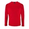 Лонгслив спортивный из сетки мужской Sol's Sporty LSL Men, красный фото
