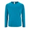 Футболка с длинным рукавом мужская Sol's Sporty LSL Men, ярко-бирюзовая фото