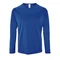 Лонгслив спортивный из сетки мужской Sol's Sporty LSL Men, ярко-синий фото