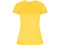 Футболка спортивная женская Roly Imola, ярко-желтая фото